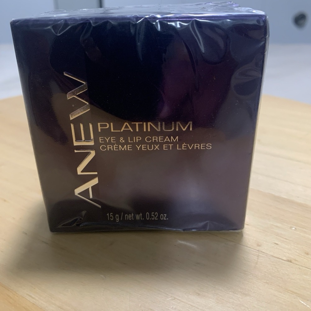 Avon Anew Platinum EYE & LIP Cream 0.50 OZ - NEW SEALED!